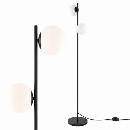 Černá stojací lampa G9
