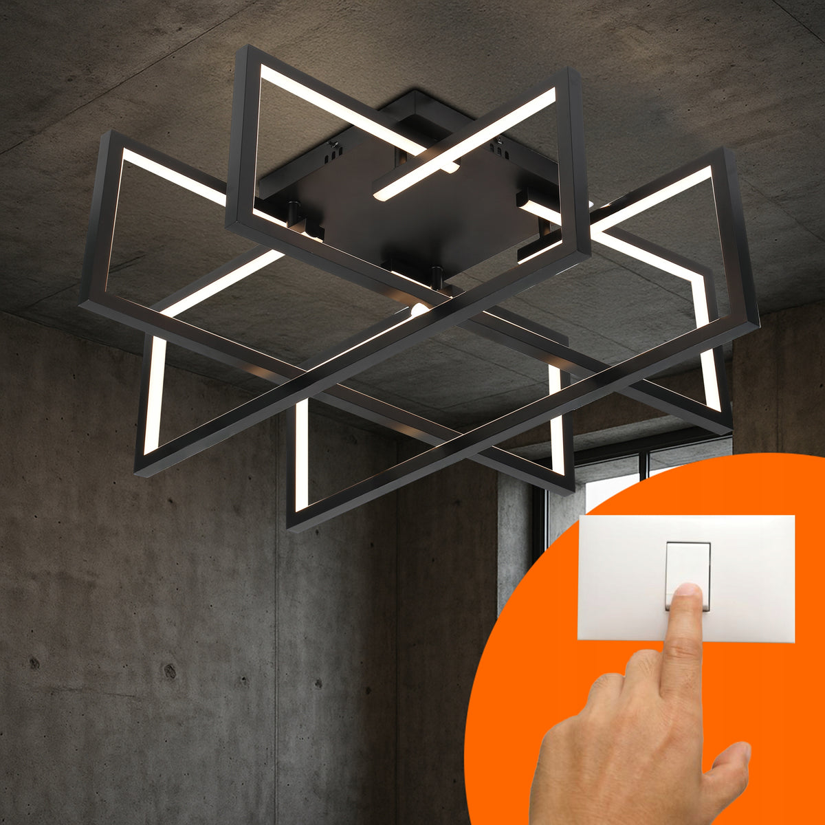 Bílé LED závěsné svítidlo – teplá bílá