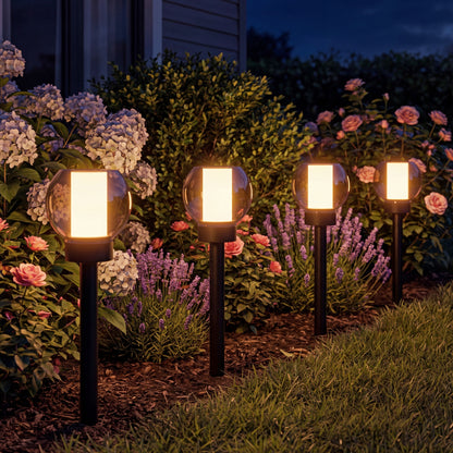 LED solární zápichové svítidlo 1800 K, IP44