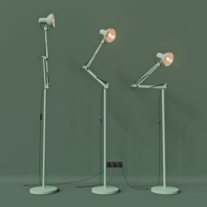 Mátová stojací lampa E27 190 cm, nastavitelná