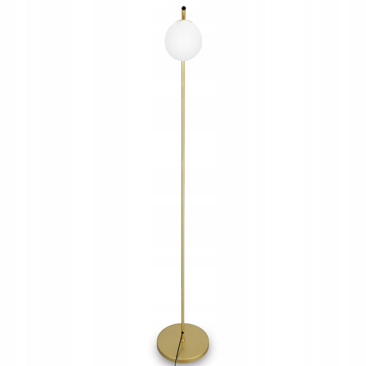 Zlatá stojací lampa G9