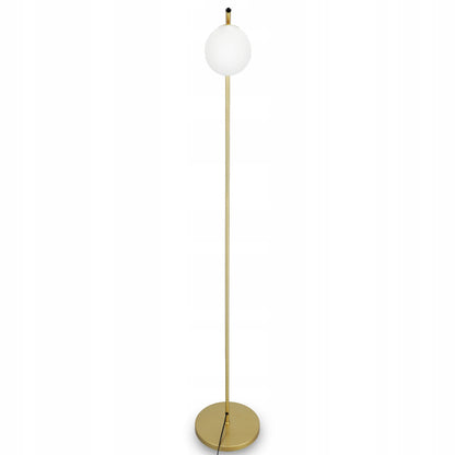 Zlatá stojací lampa G9