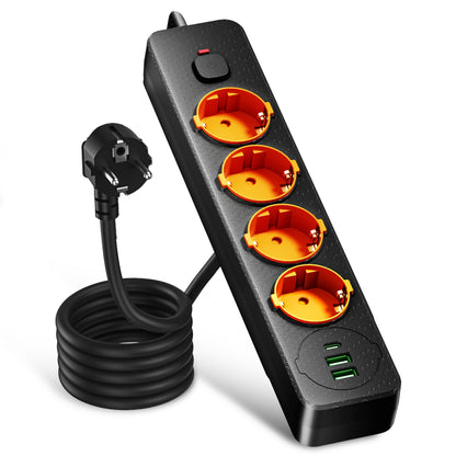 Prodlužovací kabel 230 V, 3 m, USB