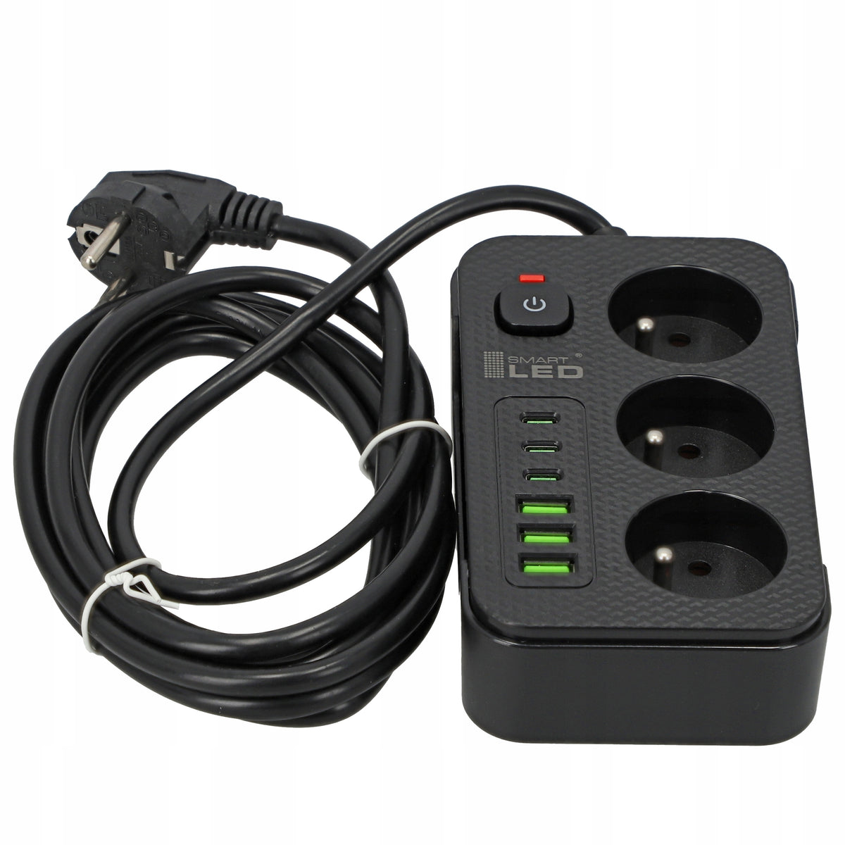 Prodlužovací kabel 230 V, 3 m, USB