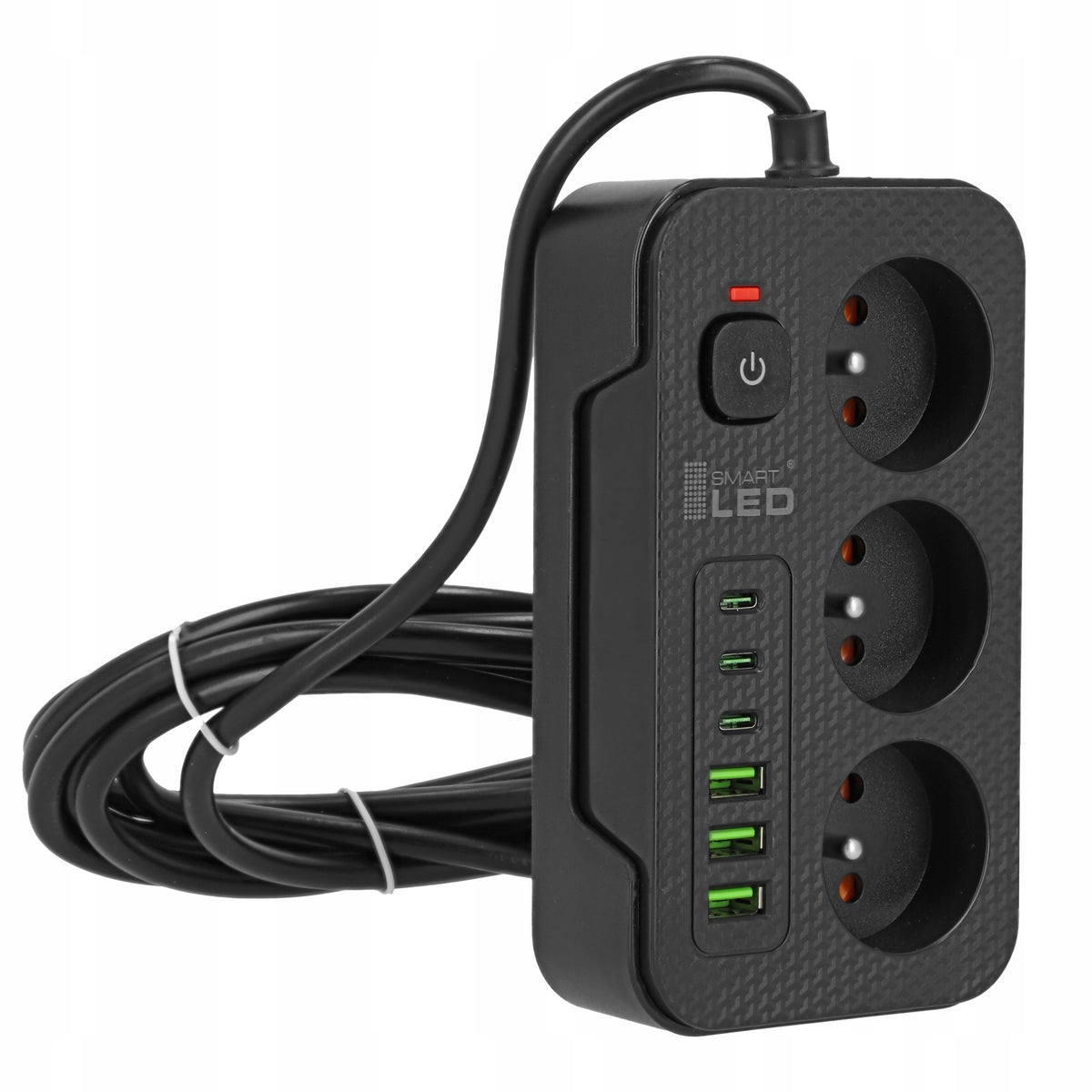 Prodlužovací kabel 230 V, 3 m, USB