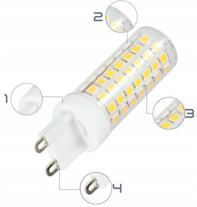 Bílá LED žárovka G9 7 W, 665 lm, 4000 K – neutrální bílá