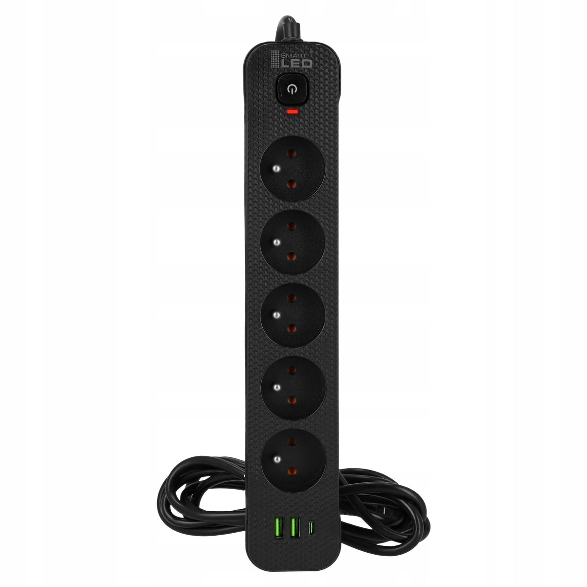 Prodlužovací kabel 2500 W, 3 × 1.5 mm, USB