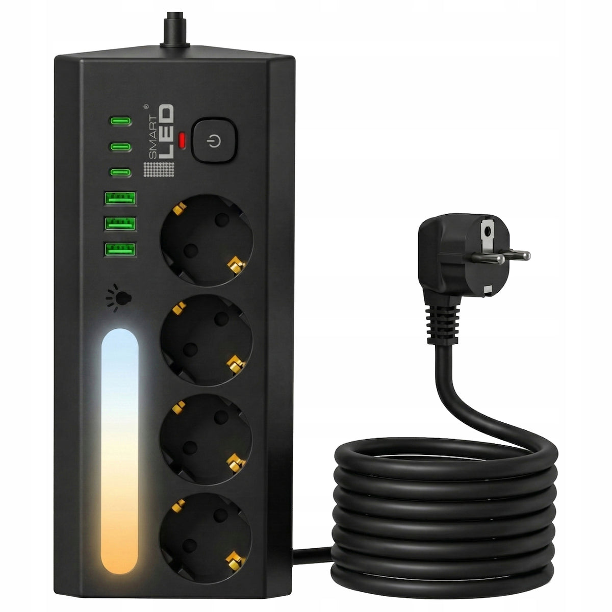 Prodlužovací kabel 230 V, 3 m, USB