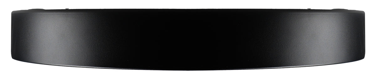 Černé stropní LED svítidlo 30 W, 40 cm