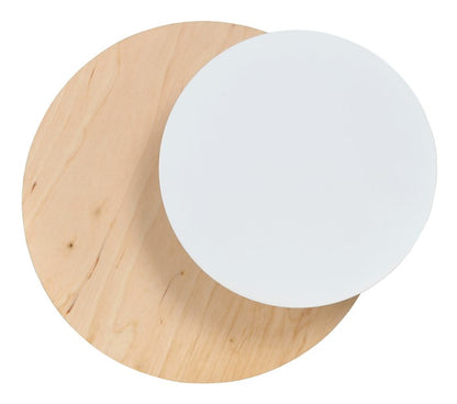 Nástěnné svítidlo CIRCLE 1B – bílé