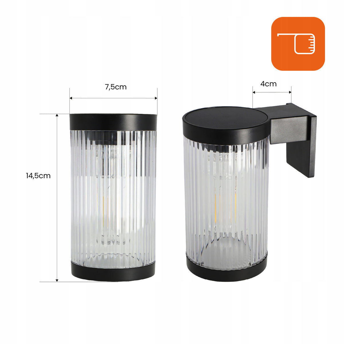 Solární LED reflektor