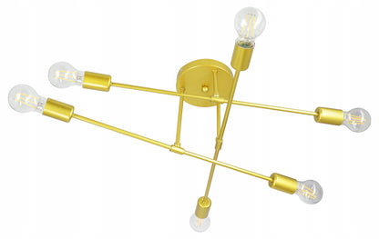 Zlaté LED závěsné svítidlo