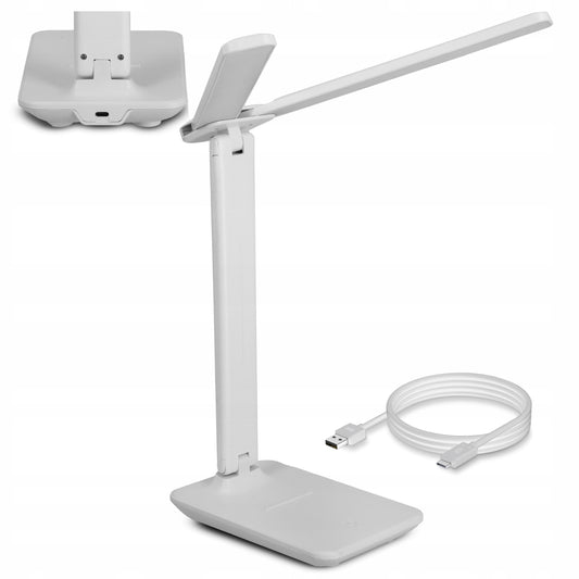 LED stolní lampa, s dotykovým ovládáním, nastavitelná, dvojitá