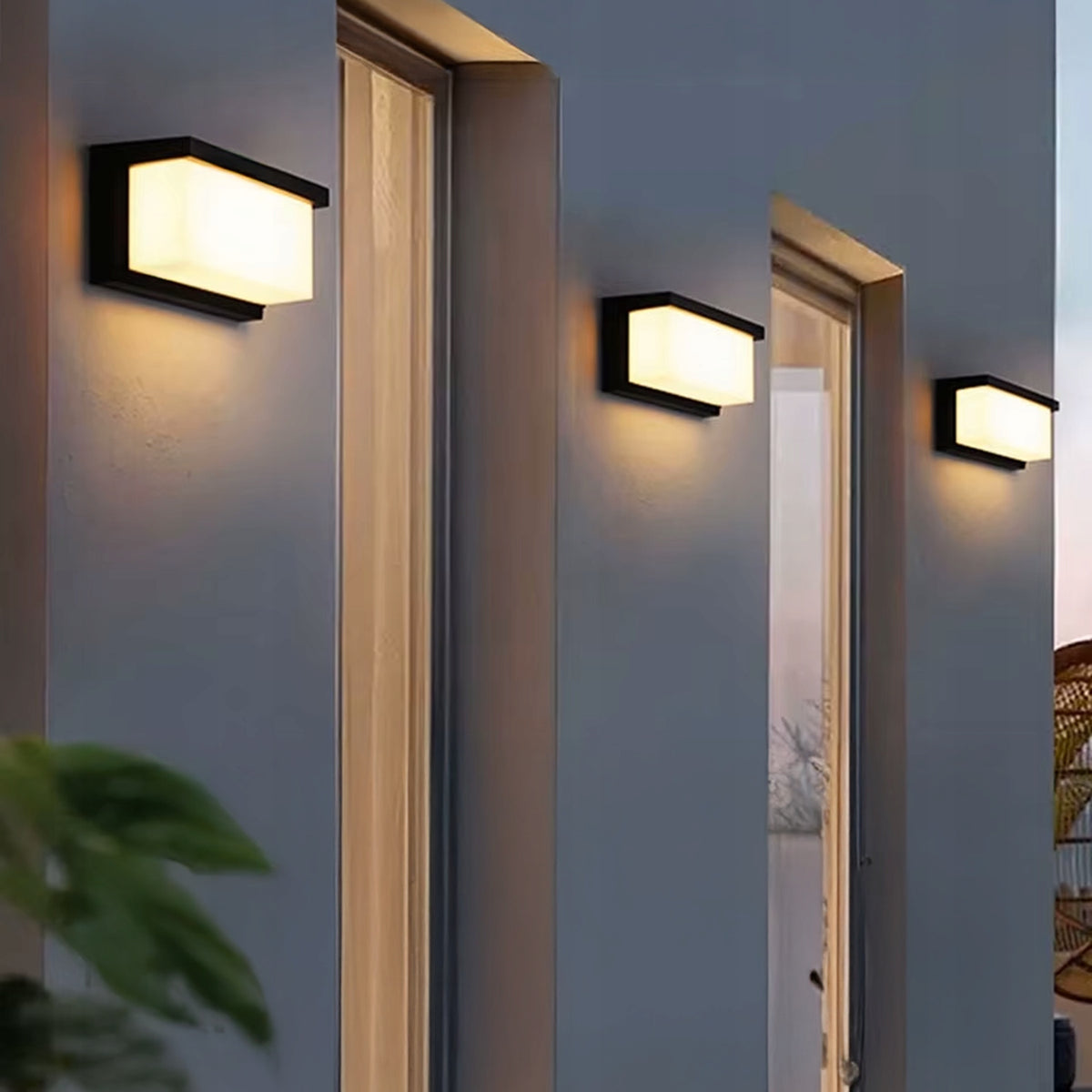 LED fasádní svítidlo 10 W, 600 lm, IP54