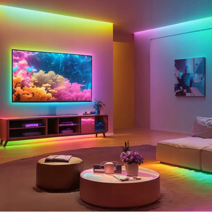 Bílý LED pásek 24 V, 5 m