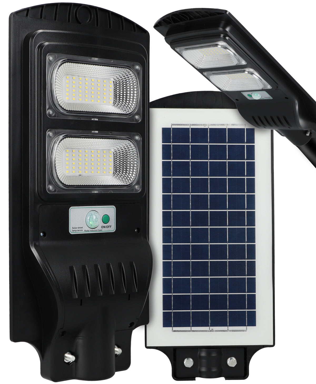 LED solární pouliční svítidlo 100 W