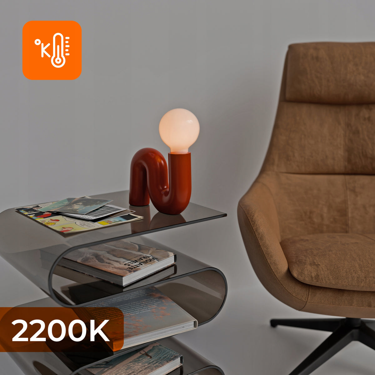 Bílá LED žárovka E27 8 W, 720 lm, 2700 K – teplá bílá