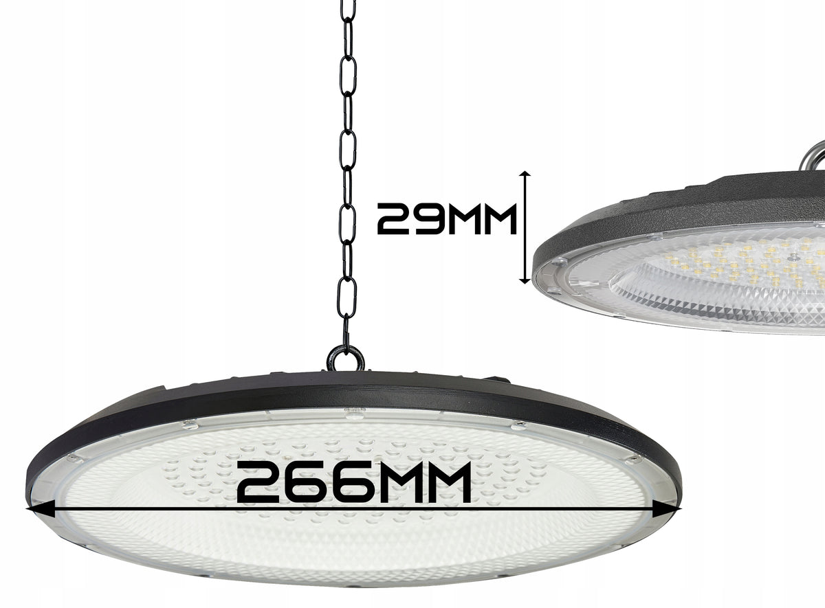 Průmyslové LED svítidlo High Bay 100 W, 10000 lm