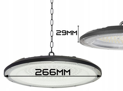 Průmyslové LED svítidlo High Bay 100 W, 10000 lm