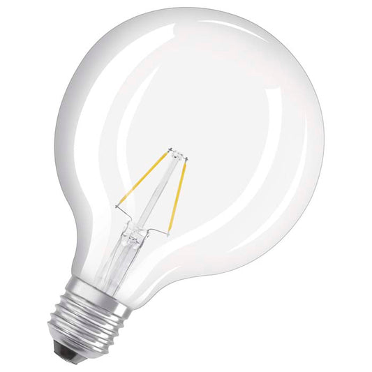 OSRAM Retrofit Globe 125 čirá 230V E27 LED EQ25 2700K