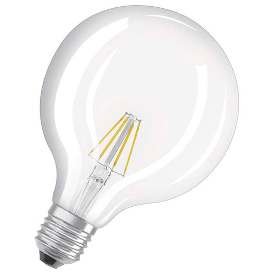 OSRAM Retrofit Globe 125 čirá 230V E27 LED EQ40 2700K