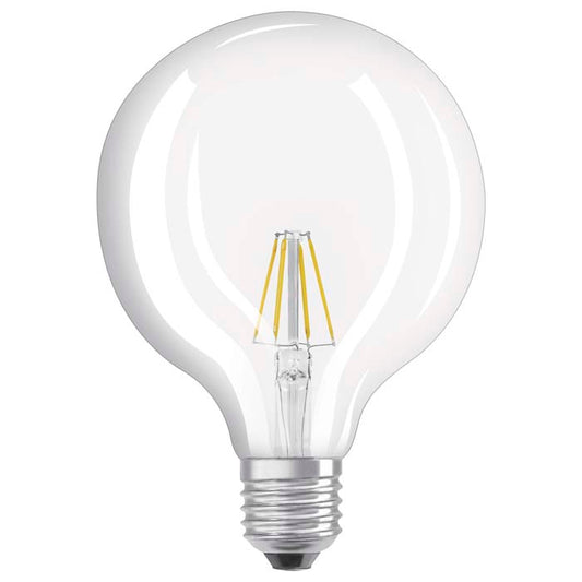 OSRAM Retrofit Globe 125 čirá 230V E27 LED EQ60 2700K