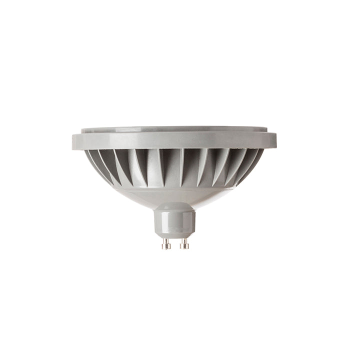 LED ES111 šedá 230V LED GU10 12W 45° 3000K