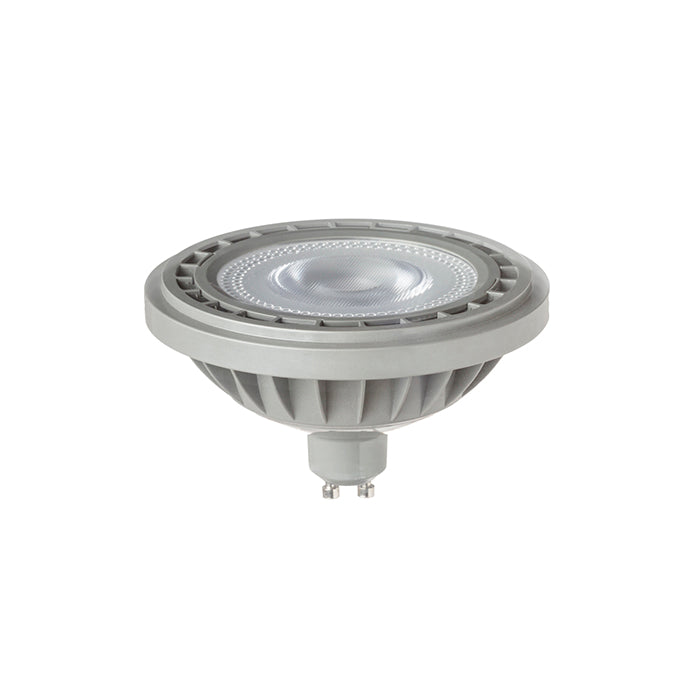 LED ES111 šedá 230V LED GU10 12W 45° 3000K