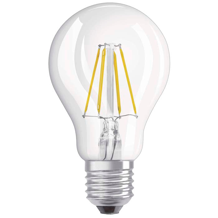 OSRAM Retrofit Classic A DIMM čirá 230V E27 LED EQ40 2700K