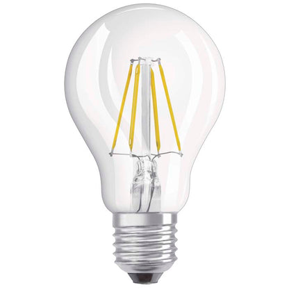 OSRAM Retrofit Classic A DIMM čirá 230V E27 LED EQ40 2700K
