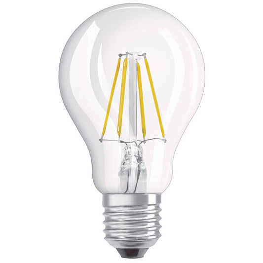 OSRAM Retrofit Classic A DIMM čirá 230V E27 LED EQ40 2700K