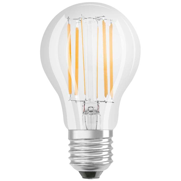OSRAM Retrofit Classic A DIMM čirá 230V E27 LED EQ75 2700K