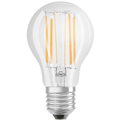 OSRAM Retrofit Classic A DIMM čirá 230V E27 LED EQ75 2700K