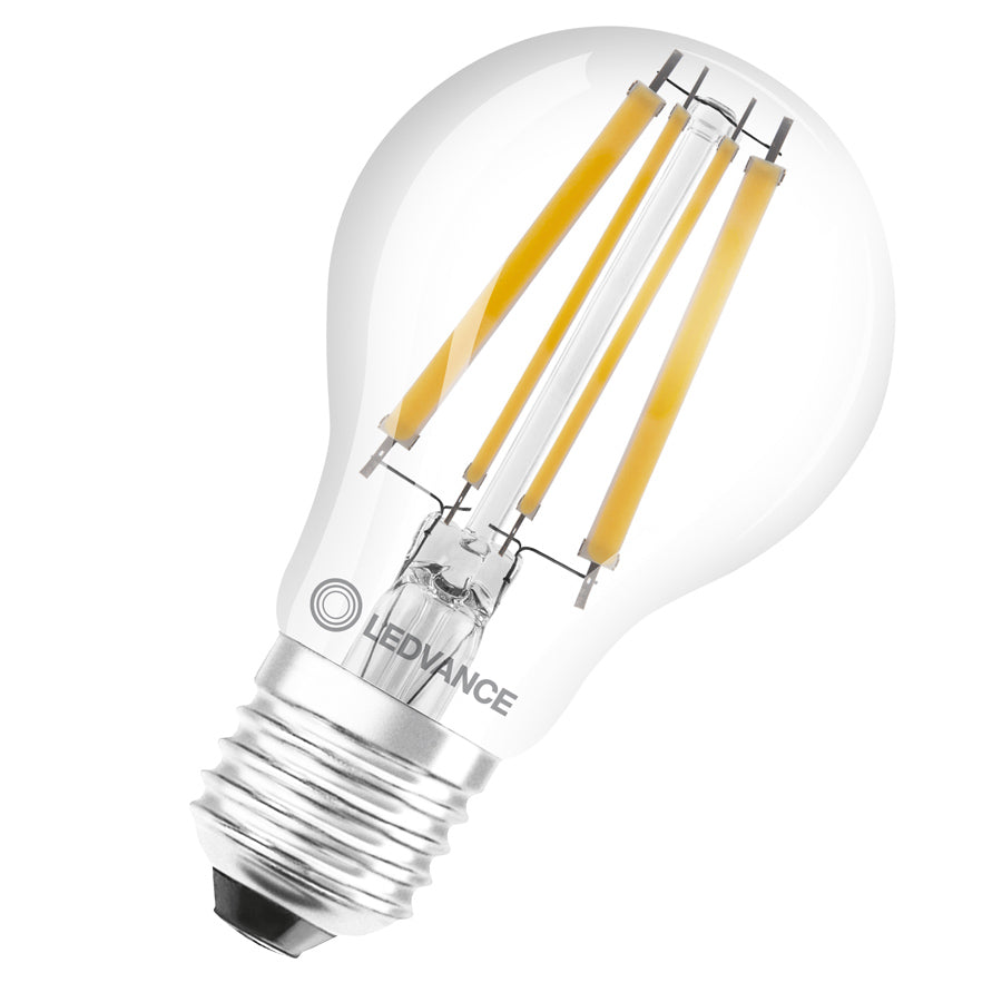 OSRAM Retrofit Classic A DIMM čirá 230V E27 LED EQ100 2700K