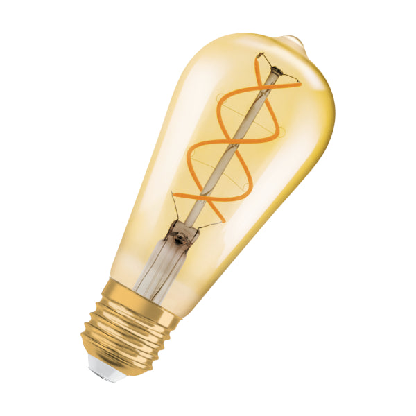 OSRAM Vintage Edison SPIRAL jantarová 230V E27 LED EQ28 2000K