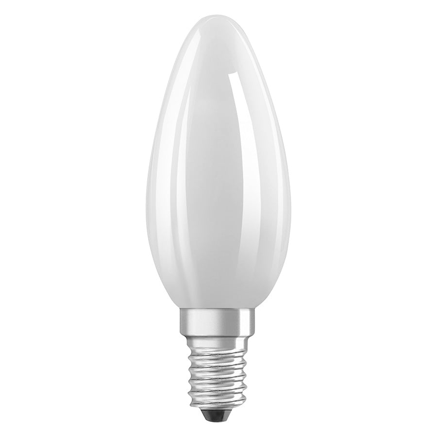 OSRAM Retrofit svíčková DIMM matná 230V E14 LED EQ60 2700K