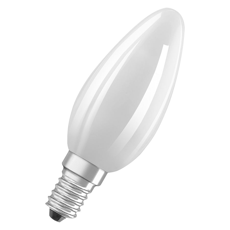 OSRAM Retrofit svíčková DIMM matná 230V E14 LED EQ60 2700K