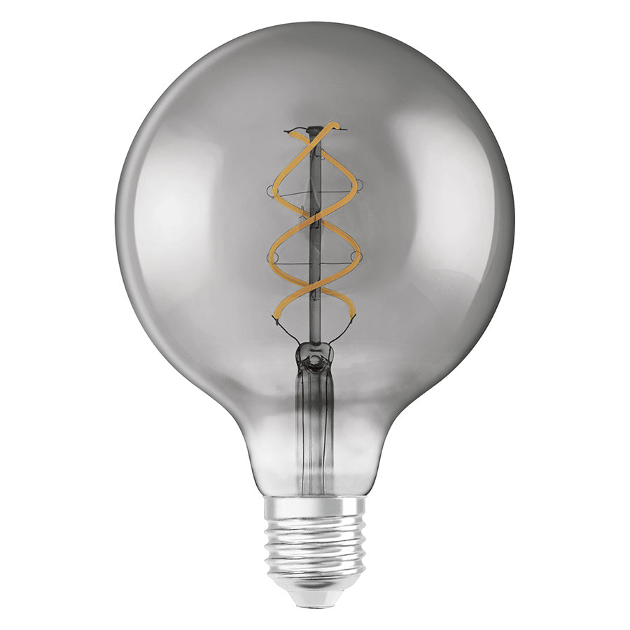 OSRAM Vintage Globe 125 SPIRAL kouřová 230V E27 LED EQ15 1800K