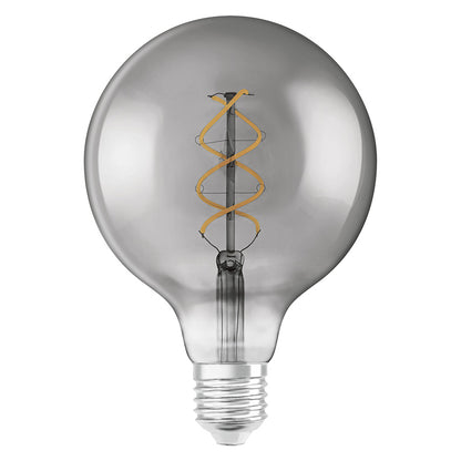 OSRAM Vintage Globe 125 SPIRAL kouřová 230V E27 LED EQ15 1800K
