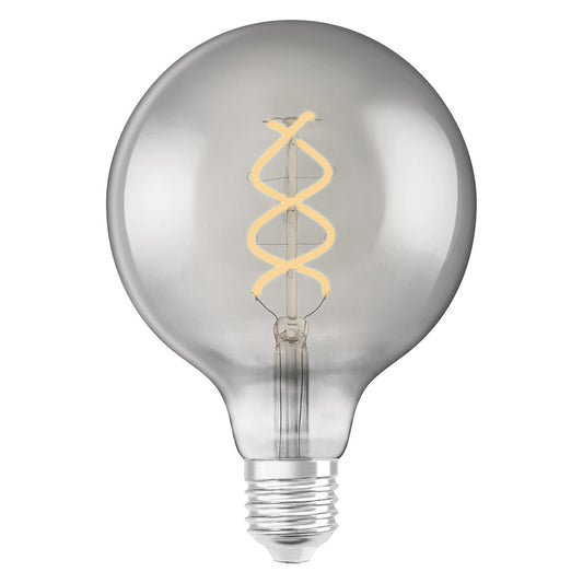 OSRAM Vintage Globe 125 SPIRAL kouřová 230V E27 LED EQ15 1800K