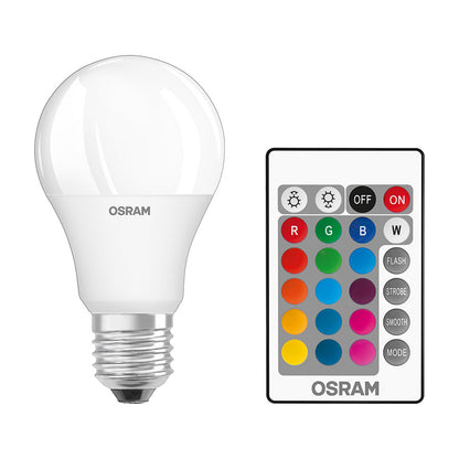 OSRAM RGBW Classic A matná 230V E27 LED EQ60 2700K