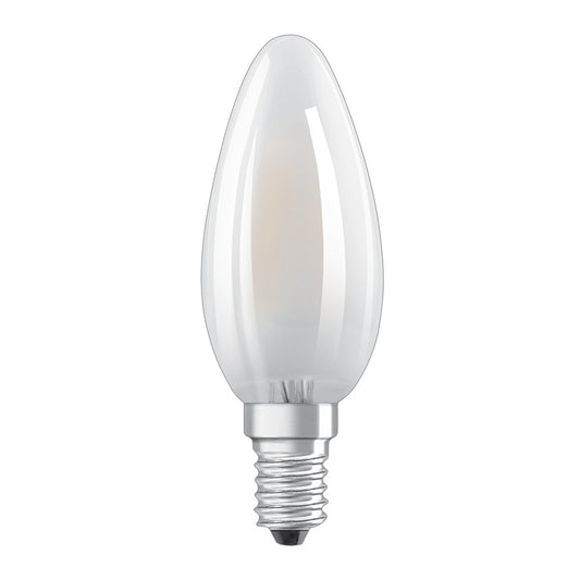 OSRAM Retrofit svíčková matná 230V E14 LED EQ25 2700K