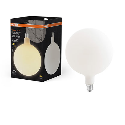 OSRAM Globe 200 DIMM matná 230V E27 LED EQ60 2700K