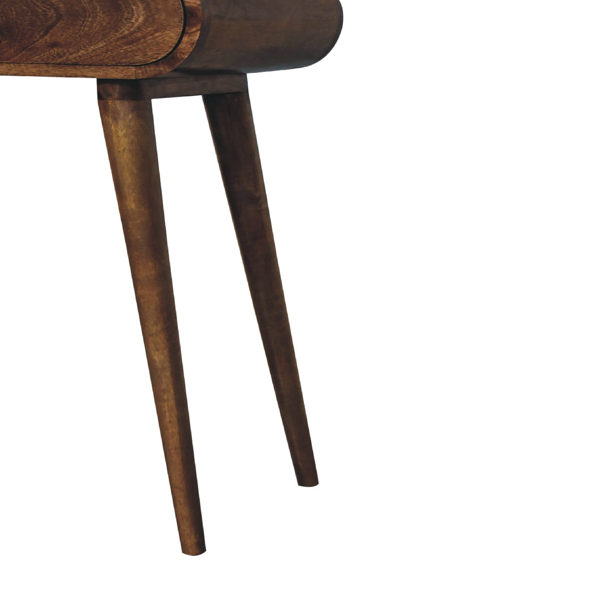 Mini konzolový stolek v šedém provedení, 60 × 30 × 78 cm