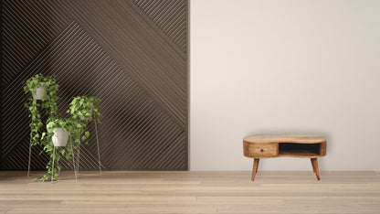 Konferenční stolek v dubovém odstínu, 80 × 50 × 40 cm