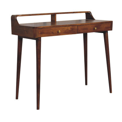 Konzolový stolek Elevated v kaštanovém odstínu, 100 × 45 × 88 cm