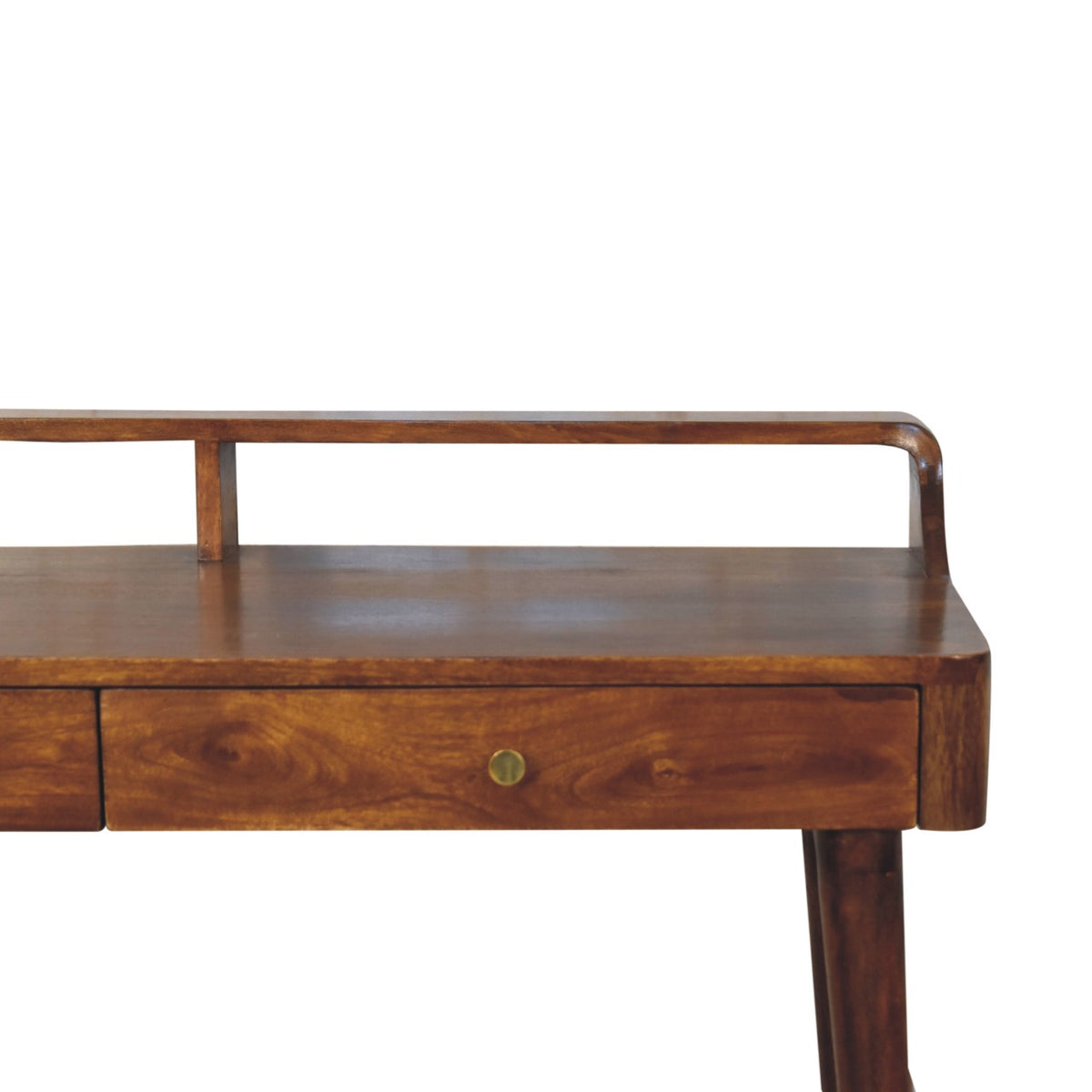 Konzolový stolek Elevated v kaštanovém odstínu, 100 × 45 × 88 cm