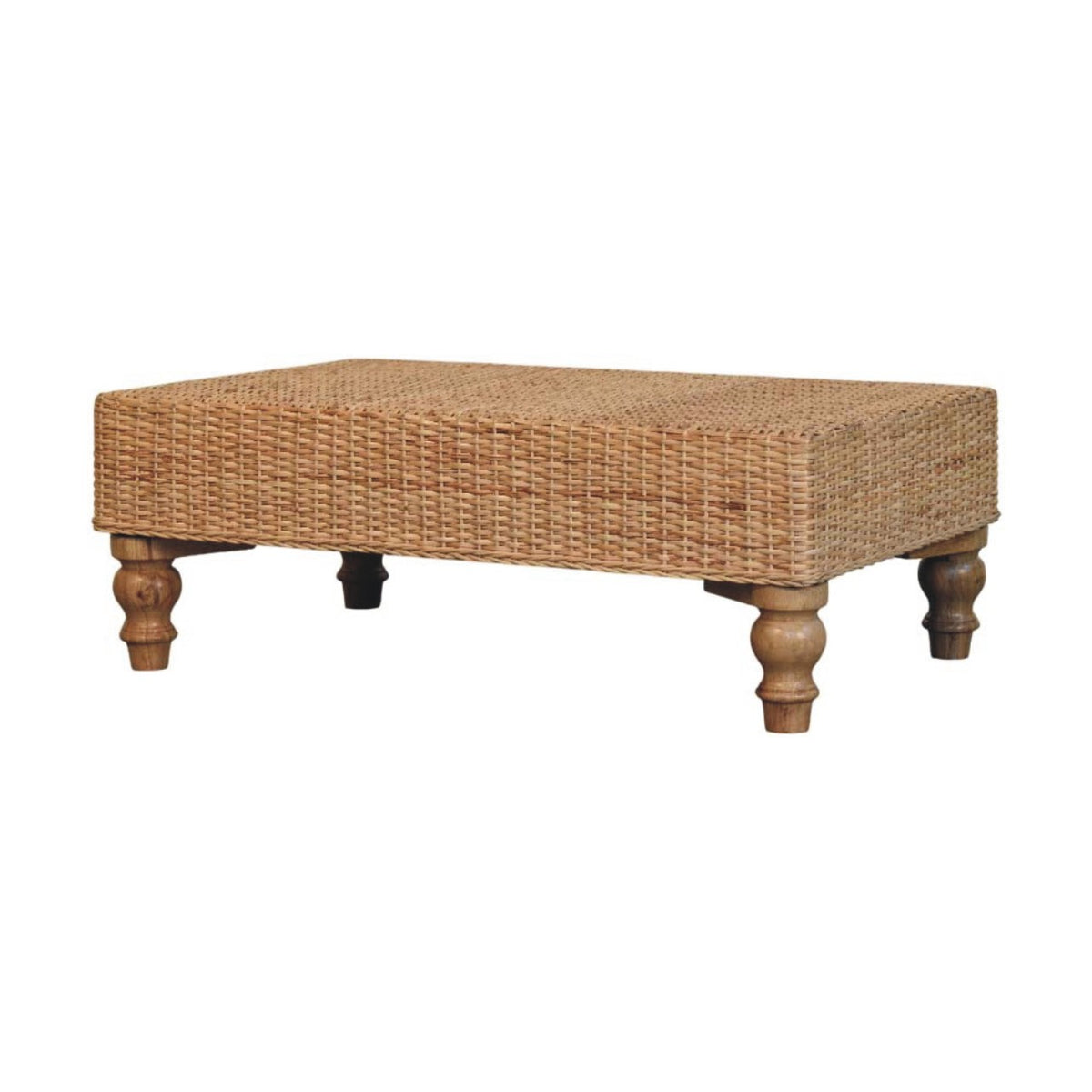 Konferenční stolek Regency z masivního mangového dřeva, 86 × 56 × 31 cm