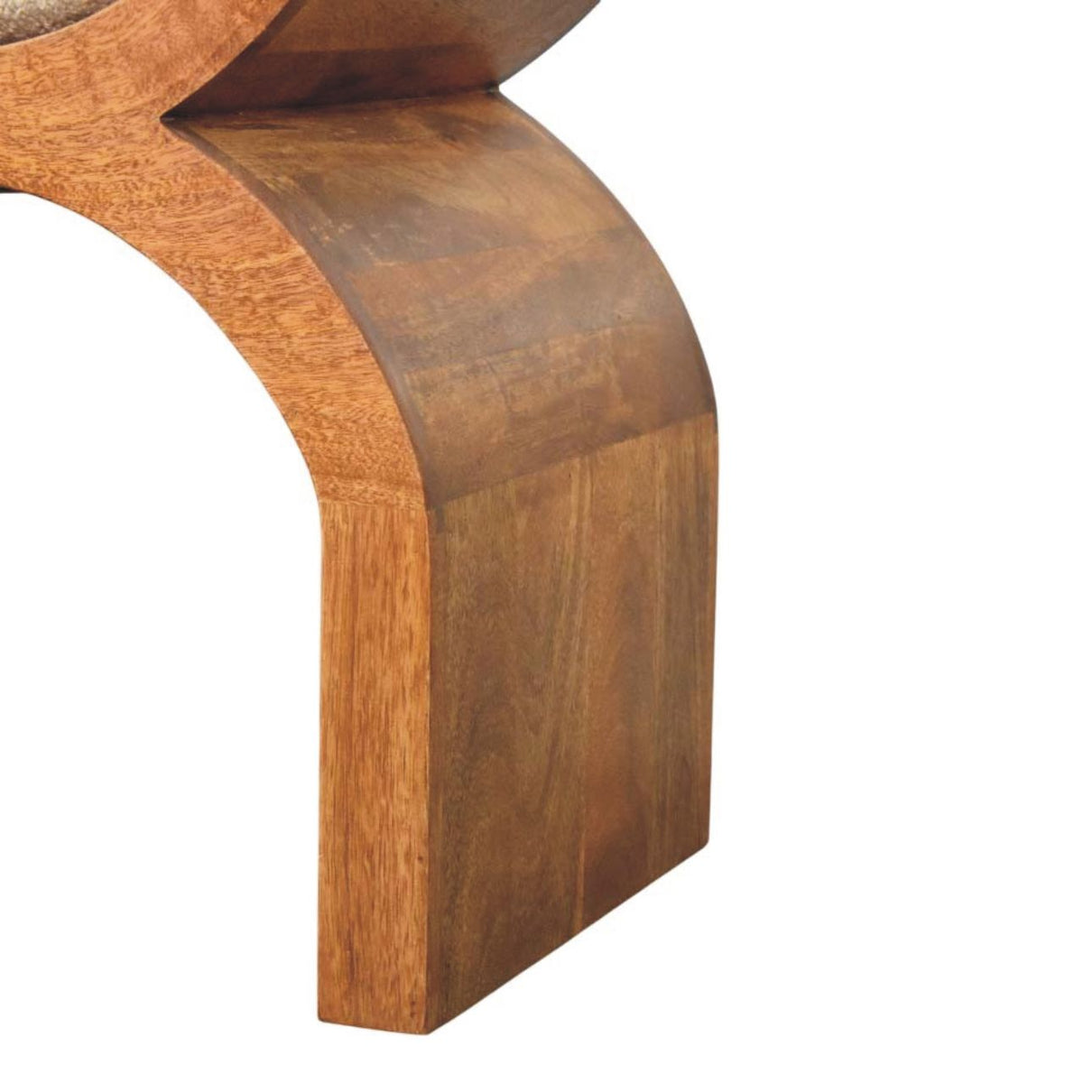 Lavice Stirrup se zaoblenými liniemi, 120 × 35 × 60 cm