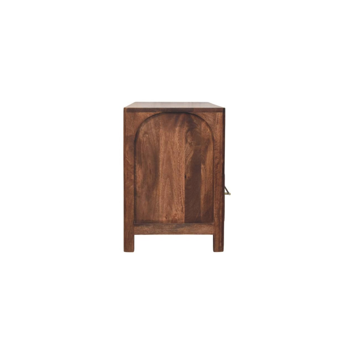 TV stolek z masivního mangového dřeva, 110 × 35 × 50 cm